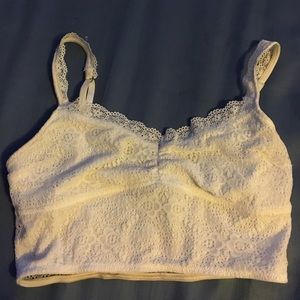 Gilly Hicks white bralette