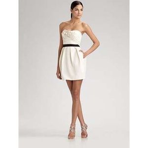 BCBG White Quilted Mini - NWT