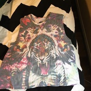 Women's Tiger Muscle Shirt