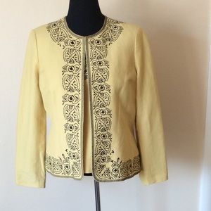 Kasper Embroidered blazer with matching chemise
