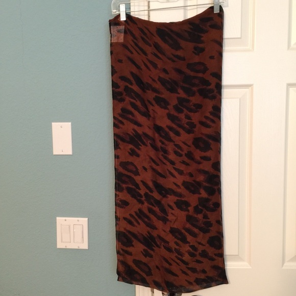Leopard Infinity Scarf