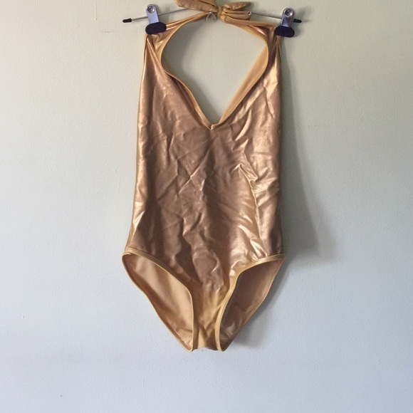 Gold Bathing Suit - 2008 Old Navy 💛