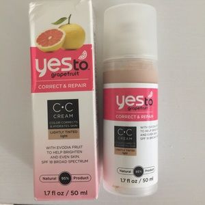 Yes to Grapefruit CC cream in light