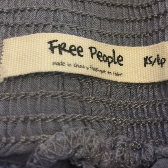 Free People Big Bow Ruffle Shorts - Picture 3 of 3