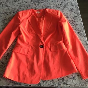Bright Orange Blazer