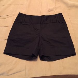 Black shorts from Express