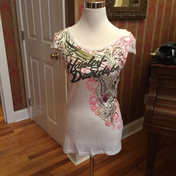 Harley Davidson tank White size large