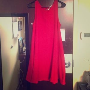 Red everly dress