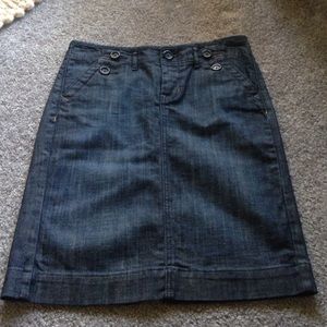 Denim Gap skirt