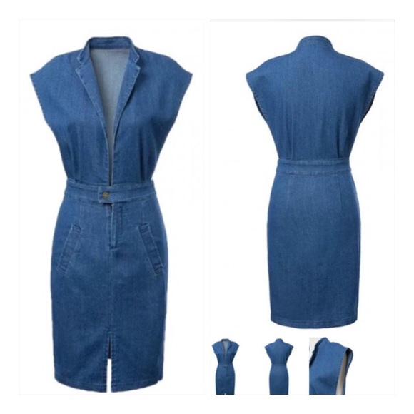Dresses & Skirts - Demin dress S/M