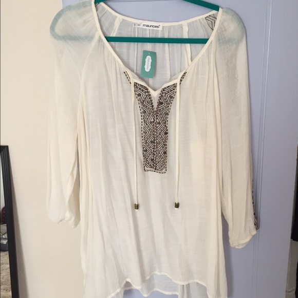 Maurice's tunic top