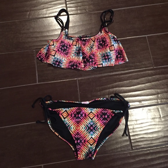 Multi colored bikini