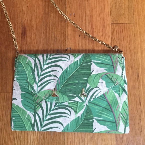 Stella and Dot City Slim Clutch only (no chain)