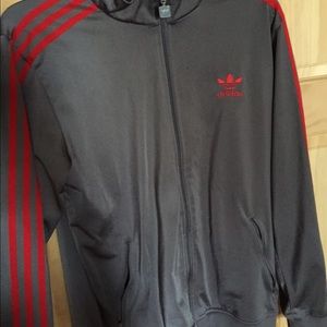 Kids Adidas Zip Up Track Jacket