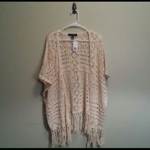 Crochet boho cardigan