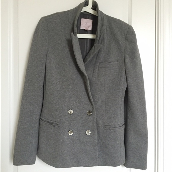Romeo & Juliet Couture Grey Jersey Blazer