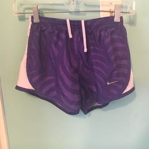 Purple Nike Dri-Fit Shorts