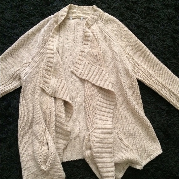 Open front cardigan