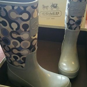 Coach rainboots