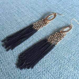 Stella & Dot Lillith Fringe Earrings