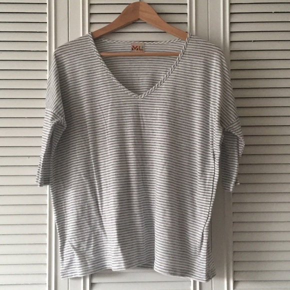 Anthropologie dolman striped tee, size S