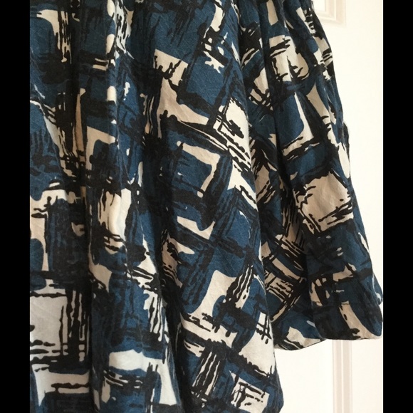 Anthropologie Dresses & Skirts - Anthropologie Plaited Brushstrokes skirt