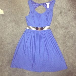 Candies periwinkle juniors dress