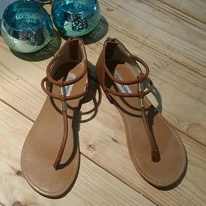 Cognac Steve Madden Sandals