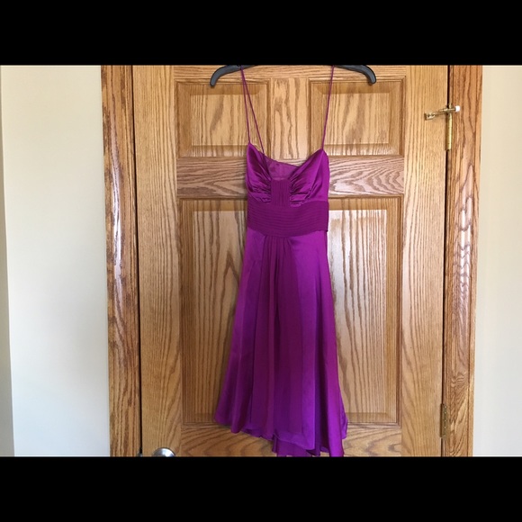 Aidan Mattox jewel tone cocktail dress