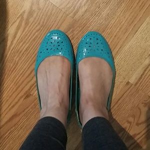 Turquoise Old Navy flats