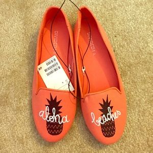 Brand new H&M canvas loafers sz 6 / 37