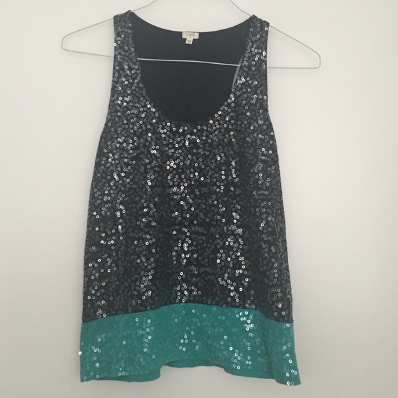 J. Crew Sequin Tank