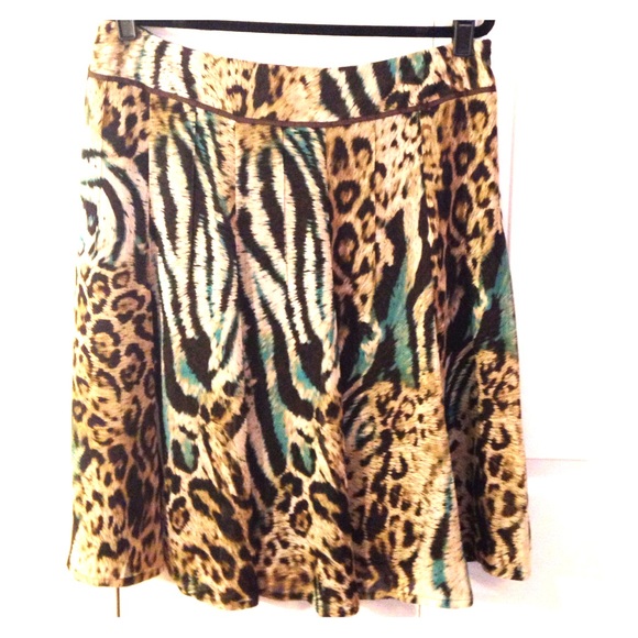 Tribal tiger inspired skirt