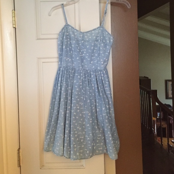 Denim Hipster Dress