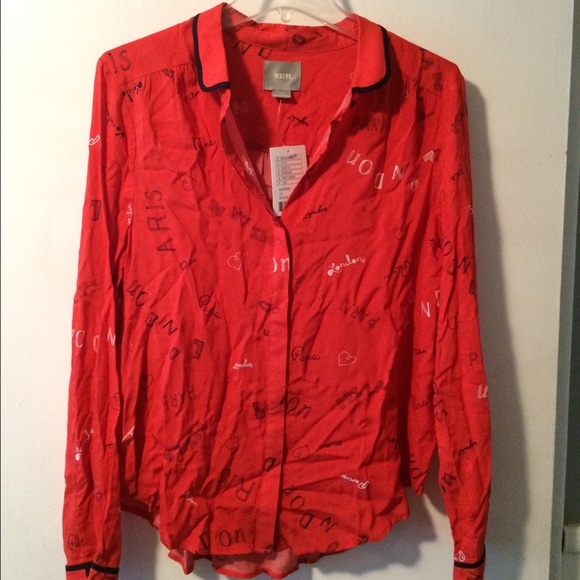 Anthropologie Maeve blouse