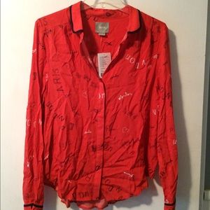 Anthropologie Maeve blouse