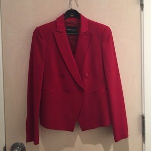 Red Armani Tuxedo blazer