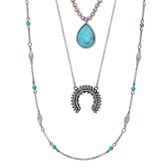 Lucky Brand Jewelry - Lucky Layers Squash Blossom Necklace