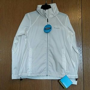 Columbia Sportswear Company white jacket NWT Size