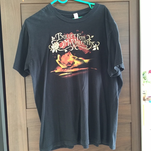 Hot Topic Tops - Rare Bullet for my Valentine Band Tee