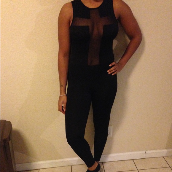Black jumpsuit