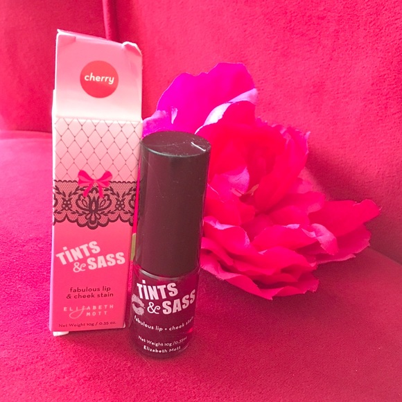 💯Elizabeth Mott Tints & Sass lip & cheek stain💄