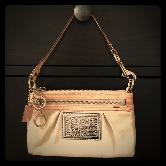 Coach Poppy Mini Bag | Champagne and Light Pink