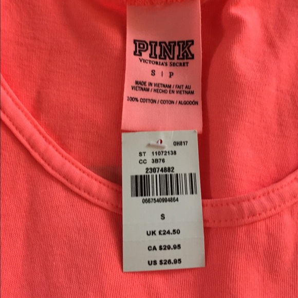 🚫SOLD IN BUNDLE🚫PINK VS 2016 Campus Tank - Picture 3 of 4