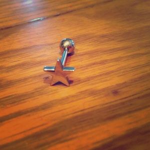 Star Tounge Ring