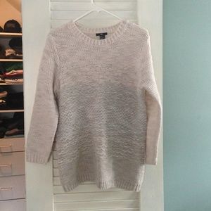 H&M wool and metallic sweater, sz M