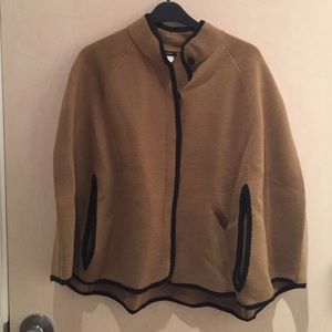 Jcrew brown poncho