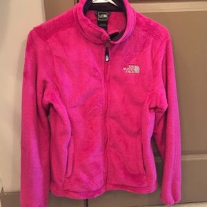 Pink North Face jacket