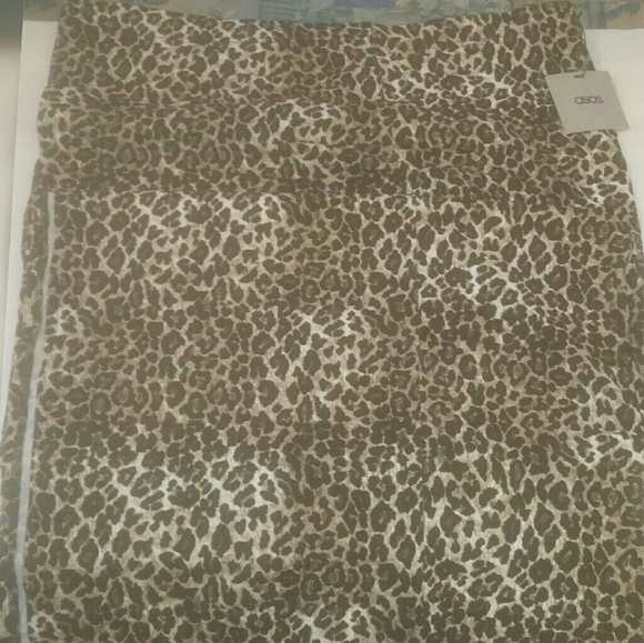 NWT ASOS Maxi Skirt w/Thigh High Split🐯 - Picture 3 of 3