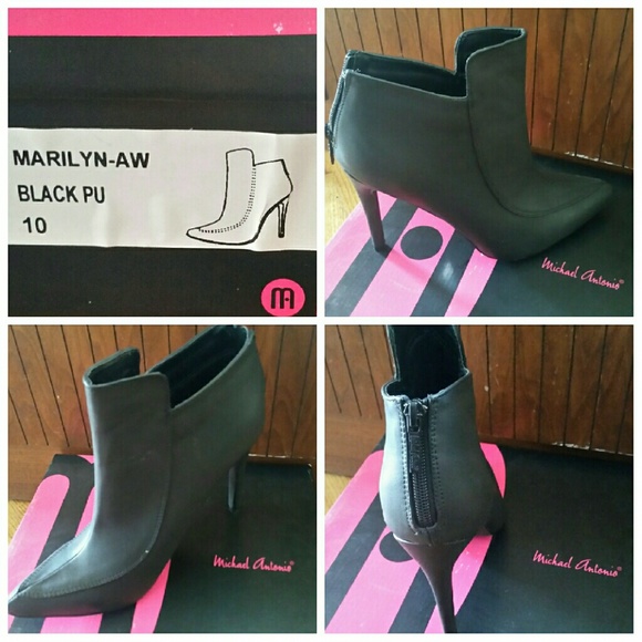 Gray Ankle booties